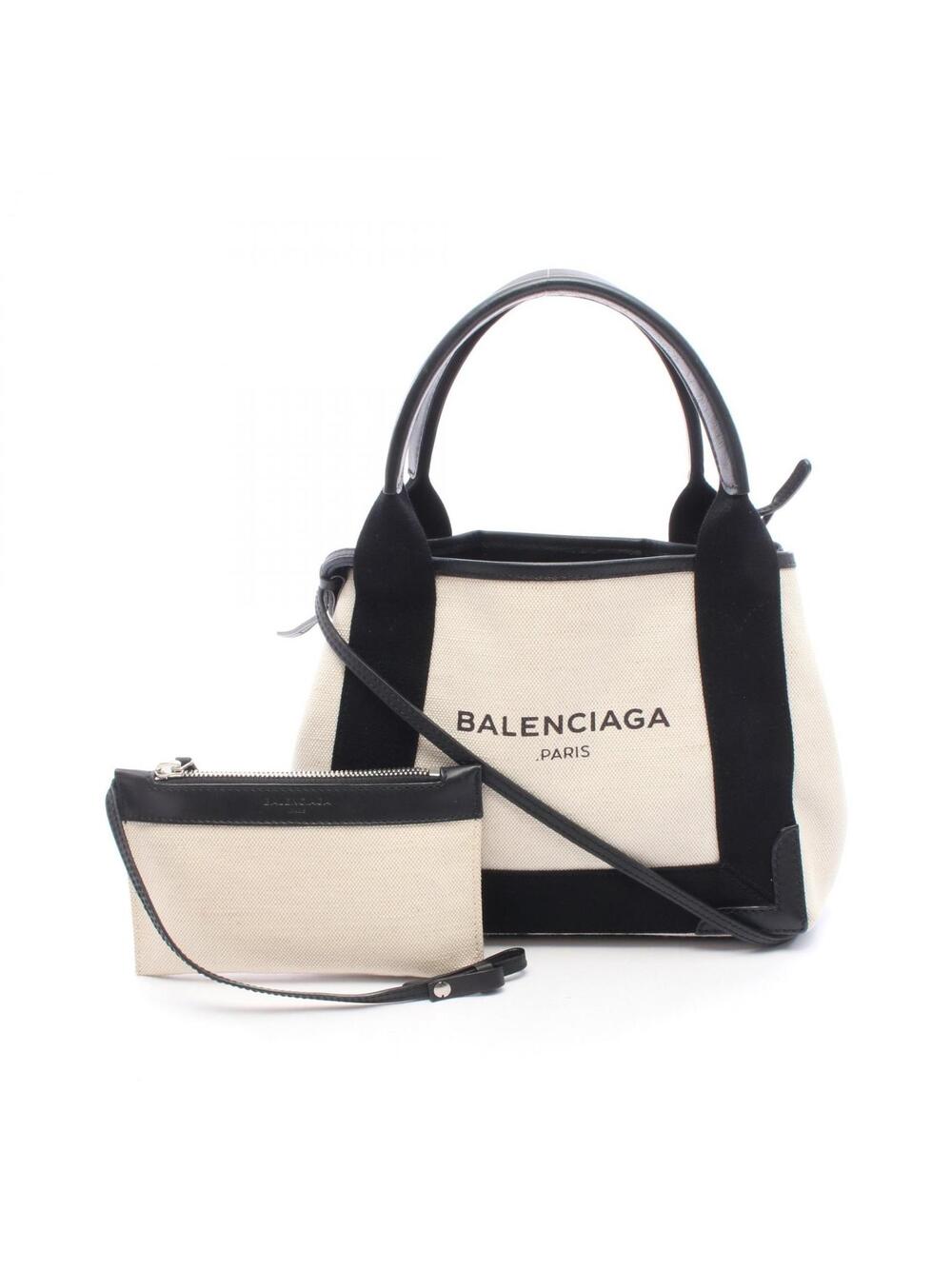 Balenciaga Navy Cabas Xs Shoulder #361605B60B
